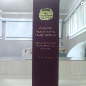 KEDMA KERATIN REPARATIVE HAIR SERUM-ALL HAIR TYPES-5.07 fl oz /150 ml-NEW-SEALED